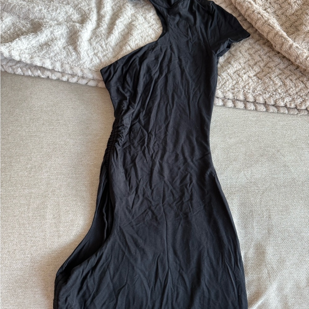 I.AM.GIA One Shoulder Black Dress